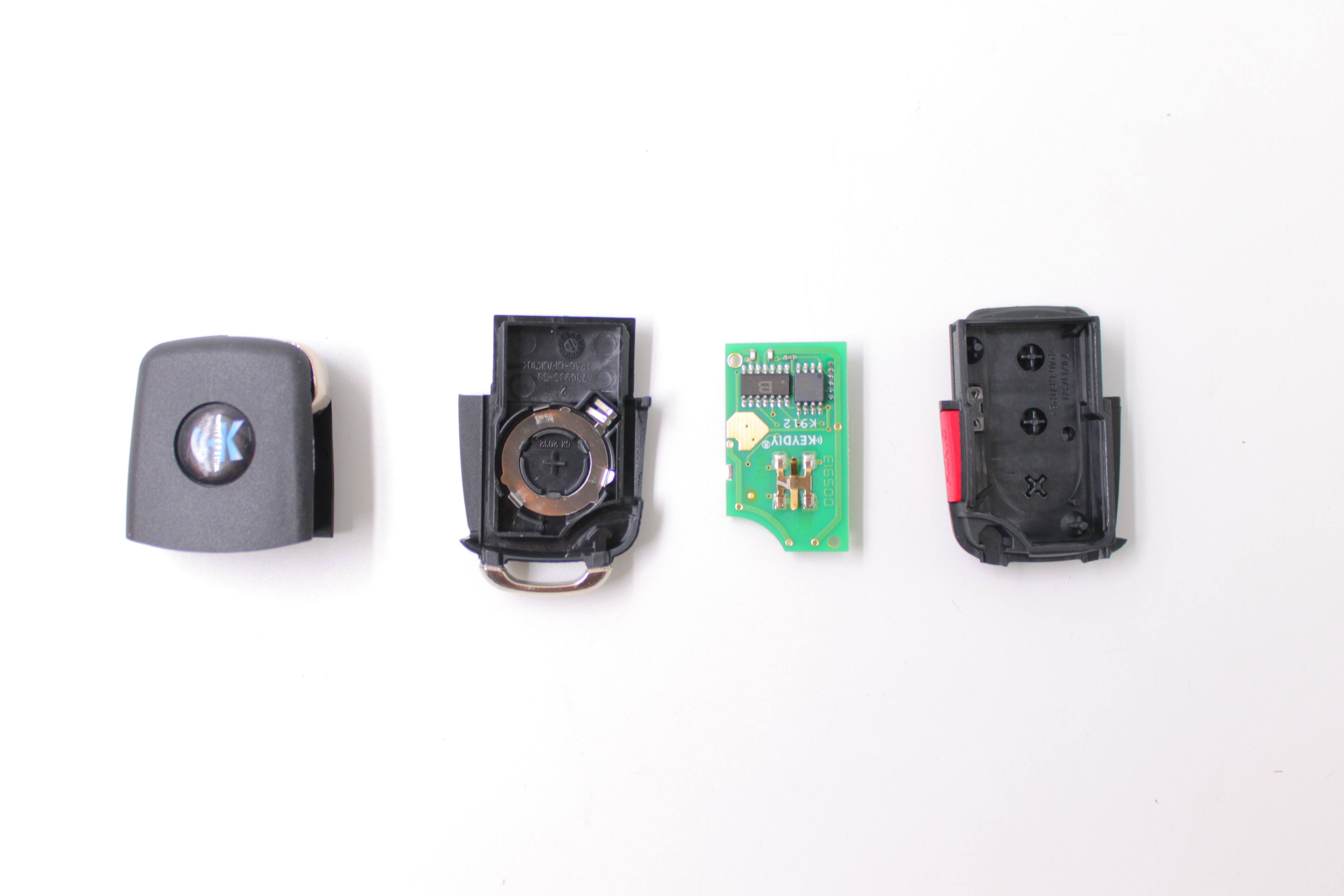 KD KeyDIY Remote B01-3+1 Suitable For KD-B01-4 | Remote Pro